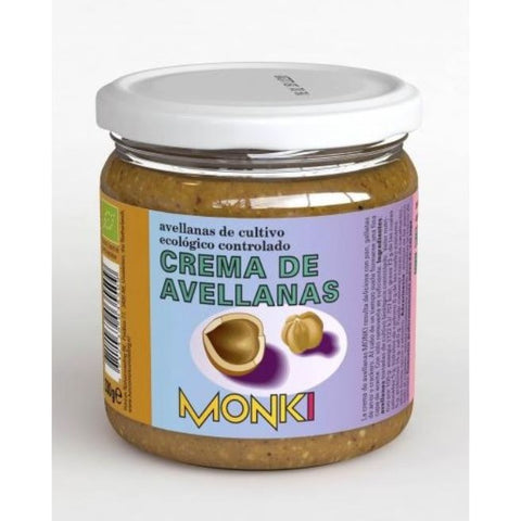 Comprar online CREMA DE AVELLANAS MONKI 330 G BIO de MONKI. Imagen 1