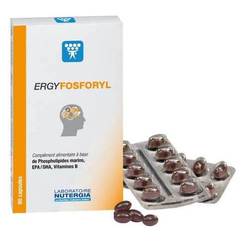 Comprar online ERGYFOSFORYL 60 Perlas de NUTERGIA. Imagen 1