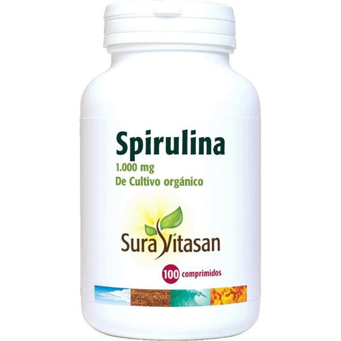 Comprar online ESPIRULINA 1000 mg 100 Comp de SURA VITASAN. Imagen 1