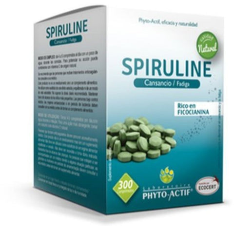 Comprar online ESPIRULINA 300 COMPRIMIDOS de PHYTOACTIF. Imagen 1