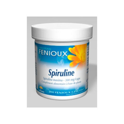 Comprar online ESPIRULINA 300 mg 200 Caps de FENIOUX. Imagen 1