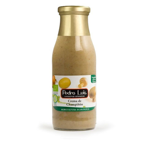 Comprar online CREMA DE CHAMPIÑON ECO S/G 485 grs P.N. de CONSERVAS PEDRO LUIS. Imagen 1