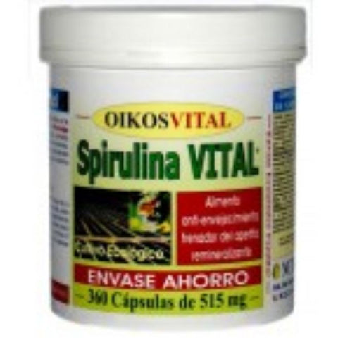 Comprar online ESPIRULINA-VITAL 515 mg 180 CAPS de OIKOS. Imagen 1