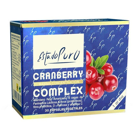 Comprar online ESTADO PURO CRANBERRY COMPLEX 30 Vcaps de TONGIL. Imagen 1