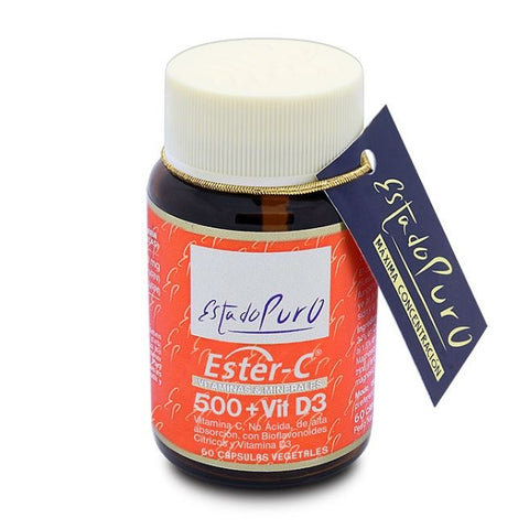 Comprar online ESTADO PURO ESTER C 500 + VIT D 3 60 Vcaps de TONGIL. Imagen 1