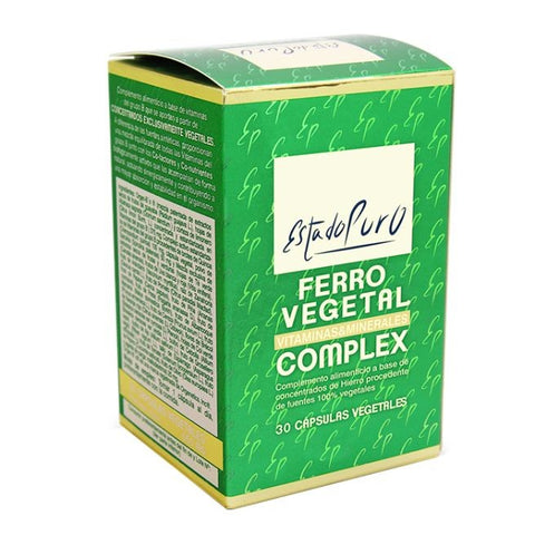Comprar online ESTADO PURO FERRO VEGETAL COMPLEX 30 Vcaps de TONGIL. Imagen 1