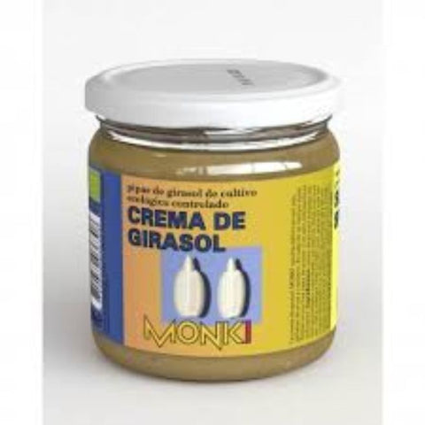 Comprar online CREMA DE PIPAS DE GIRASOL MONKI 330 G BIO de MONKI. Imagen 1
