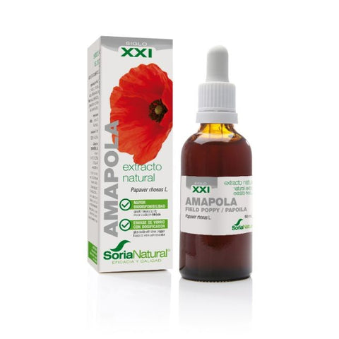 Comprar online EXTRACTO AMAPOLA S XXI 50 ml de SORIA. Imagen 1