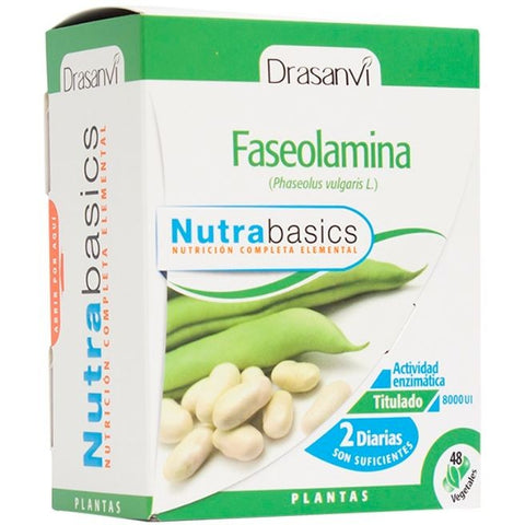 Comprar online FASEOLAMINA 48 Caps NUTRABASICOS de DRASANVI. Imagen 1