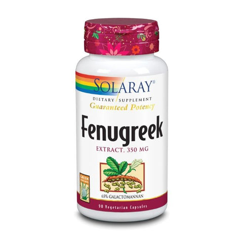 Comprar online FENUGREEK (FENOGRECO) 350 mg 90 Vcaps de SOLARAY. Imagen 1