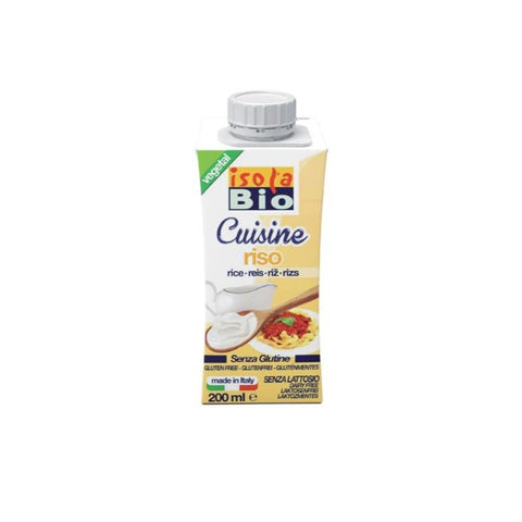Comprar online CREMA PARA COCINAR DE ARROZ BIO 200 ml de ISOLA BIO. Imagen 1