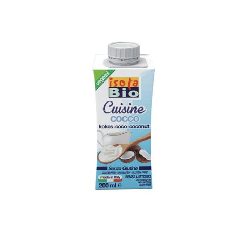 Comprar online CREMA PARA COCINAR DE COCO BIO 200 ml de ISOLA BIO. Imagen 1