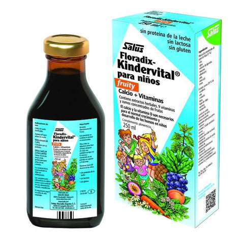 Comprar online FLORADIX KINDERVITAL FRUITY 250 ml de SALUS. Imagen 1