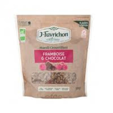 Comprar online CRUNCHY MUESLI FRAMBUESA Y CHOCOLATE 500 g de FAVRICHON. Imagen 1