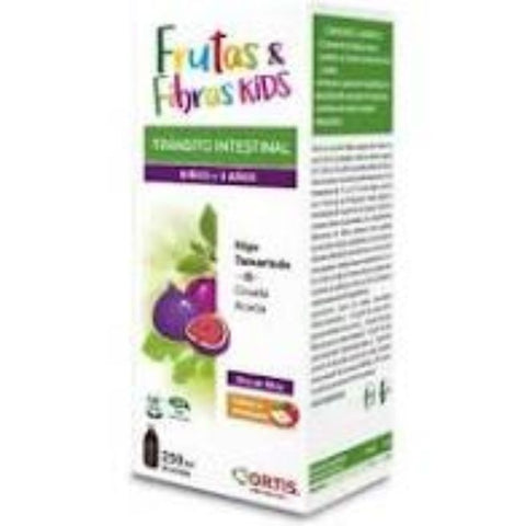 Comprar online FRUTAS & FIBRAS KIDS JARABE 250 ml de ORTIS. Imagen 1