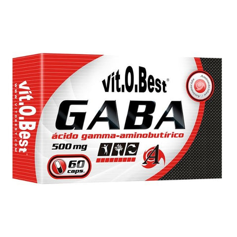 Comprar online GABA 500 mg 60 Vcaps de VIT.O.BEST. Imagen 1