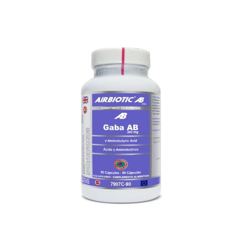 Comprar online GABA AB 300 MG 90 CAPSULAS de AIRBIOTIC. Imagen 1