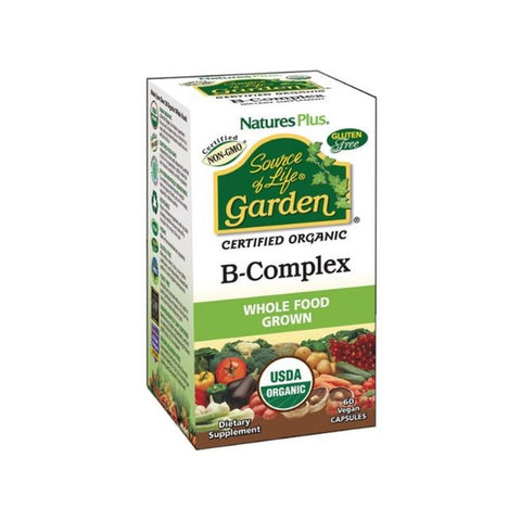 Comprar online GARDEN B-COMPLEX 60 Caps de NATURES PLUS. Imagen 1