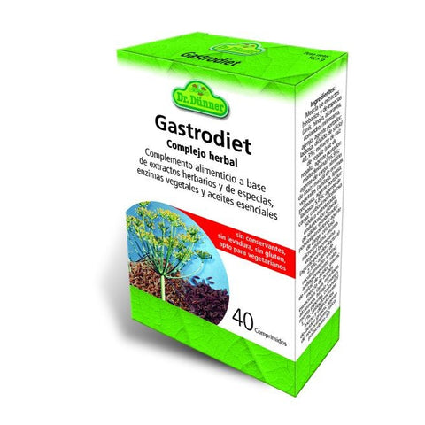 Comprar online GASTRODIET 40 Comp de DR.DUNNER. Imagen 1