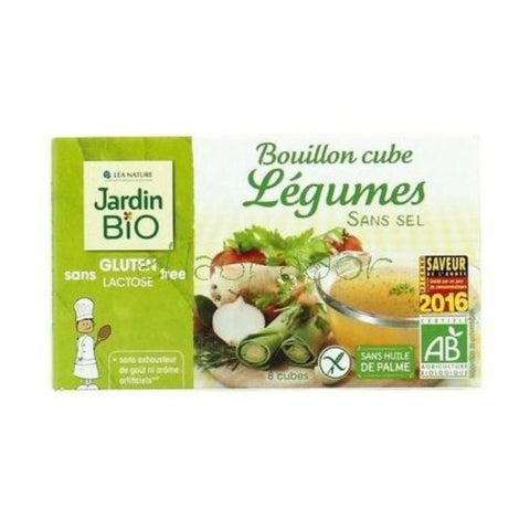 Comprar online CUBITOS DE VERDURAS SIN SAL Y SIN ACEITE DE PAL de JARDIN BIO. Imagen 1