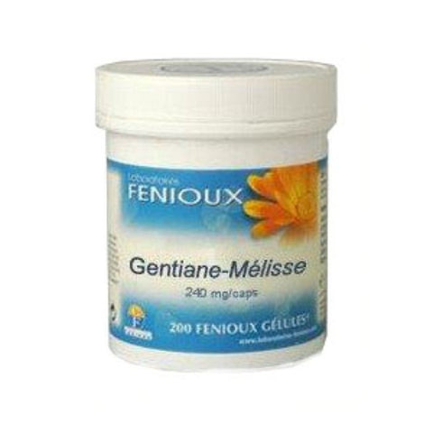Comprar online GENCIANA MELISSA 240 mg 200 Caps de FENIOUX. Imagen 1