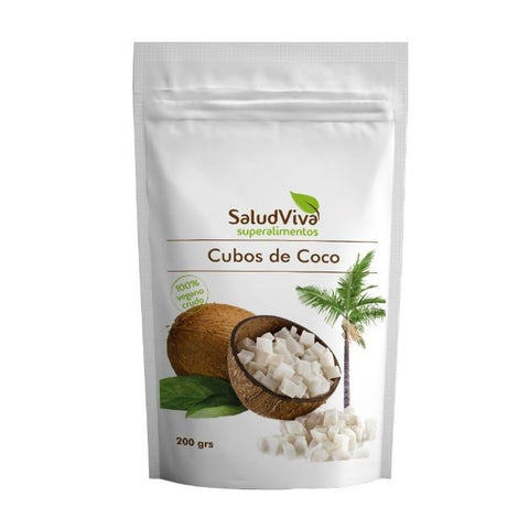 Comprar online CUBOS DE COCO 200 GRS. de SALUD VIVA. Imagen 1