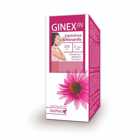 Comprar online GINEXIN SOLUCION ORAL 250 ml de DIETMED. Imagen 1