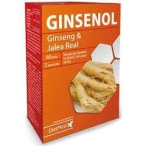 Comprar online GINSENOL 60 Caps de DIETMED. Imagen 1