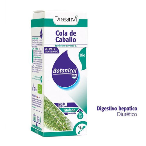 Comprar online GLICERINADO COLA CABALLO 50 ml BOTANICAL BIO de DRASANVI. Imagen 1