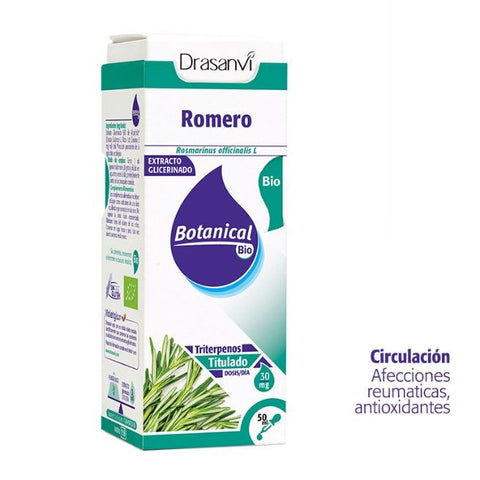 Comprar online GLICERINADO ROMERO 50 ml BOTANICAL BIO de DRASANVI. Imagen 1