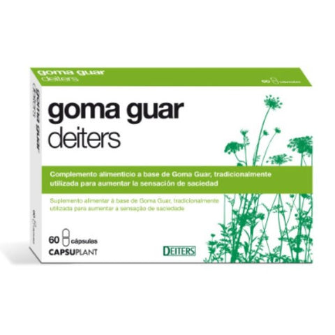 Comprar online GOMA GUAR DEITERS 400 mg 60 Caps CA de DEITERS. Imagen 1