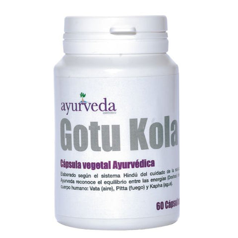 Comprar online GOTUKOLA 60 Caps de AYURVEDA. Imagen 1