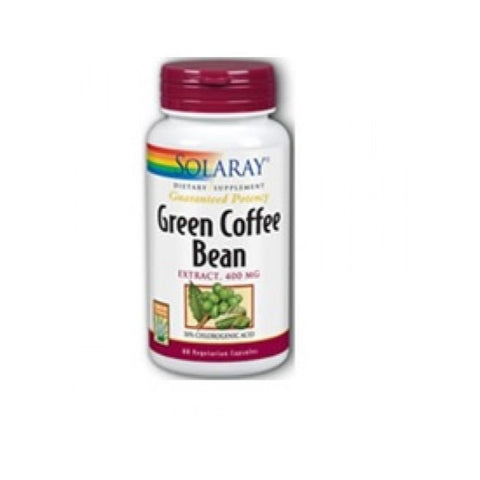 Comprar online GREEN COFFE EXTRACT 400 mg - 60 Caps. Vegetales de SOLARAY. Imagen 1