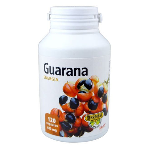 Comprar online GUARANA 500 mg 120 Caps de HERDIBEL. Imagen 1