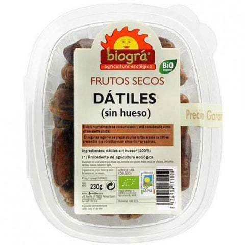 Comprar online DATILES SIN HUESO 230 gr de SORRIBAS. Imagen 1