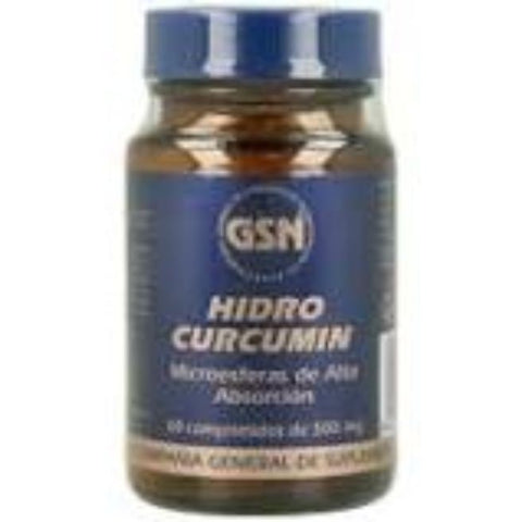 Comprar online HIDROCURCUMIN 60 COMPRIMIDOS de GSN. Imagen 1