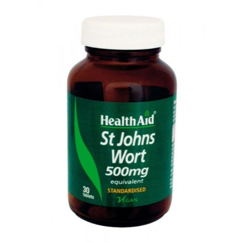 Comprar online HIPERICO (ST.JOHNS WORT) 500 mg 30 Comp de HEALTH AID. Imagen 1
