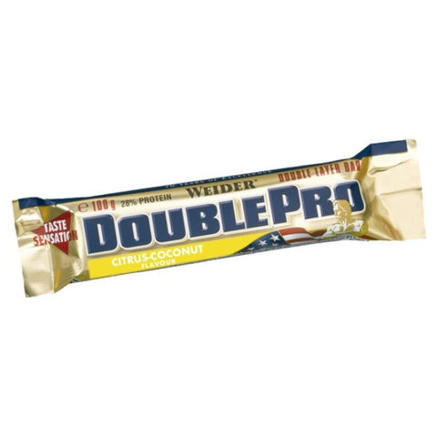 Comprar online DOUBLE PRO BAR CITRO-COCO 100 G de WEIDER. Imagen 1