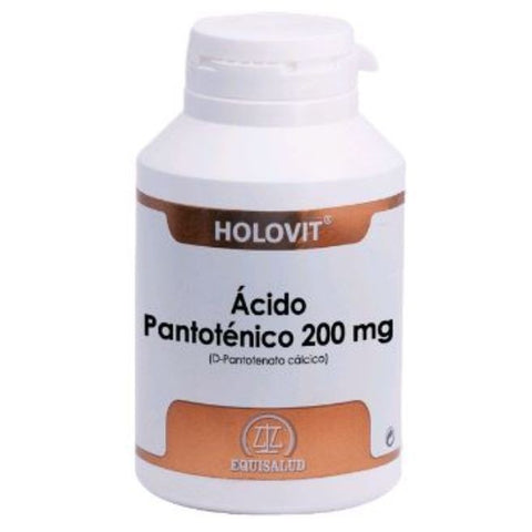 Comprar online HOLOVIT ACIDO PANTOTENICO 200 mg 180 Caps. de EQUISALUD. Imagen 1