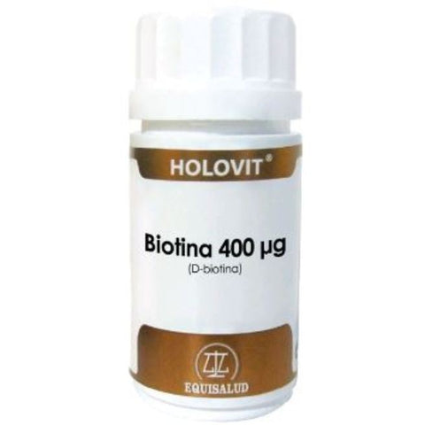 Comprar online HOLOVIT BIOTINA 400 Ág 50 Caps de EQUISALUD. Imagen 1