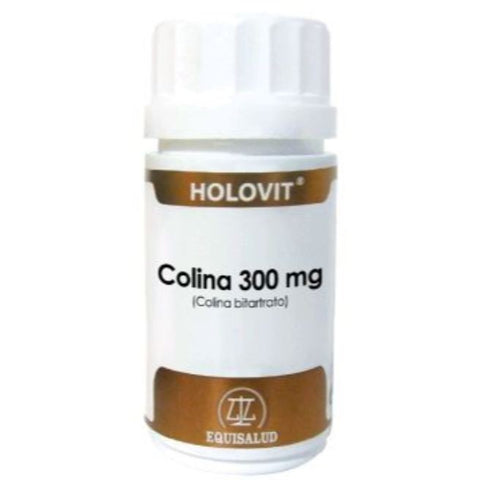 Comprar online HOLOVIT COLINA 300 mg 50 Caps de EQUISALUD. Imagen 1