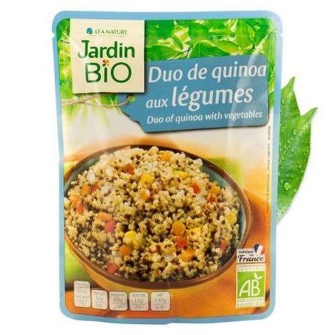 Comprar online DUO DE QUINOA CON VERDURAS 250G de JARDIN BIO. Imagen 1
