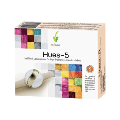 Comprar online HUES-5 60 Vcaps de NOVADIET. Imagen 1