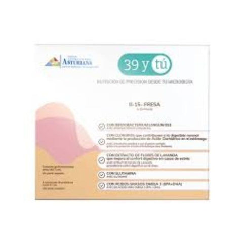 Comprar online II-15 DISCONFORT INTESTINAL FRESA 15 sobres de 15 de 39 Y TU. Imagen 1