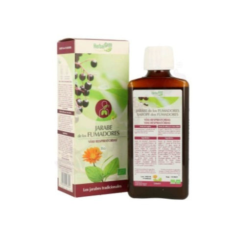 Comprar online JARABE DE LOS FUMADORES BIO 250 ml de HERBALGEM. Imagen 1