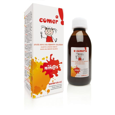 Comprar online JARABE INFANTIL A COMER 150 ml de SORIA. Imagen 1