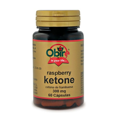 Comprar online KETONAS DE FRAMBUESA 300 mg 60 Caps de OBIRE. Imagen 1