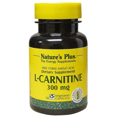 Comprar online L CARNITINA 300 MG 30 Caps de NATURES PLUS. Imagen 1