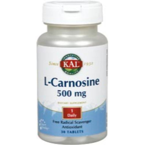 Comprar online L CARNOSINE 500 mg 30 Caps de KAL. Imagen 1