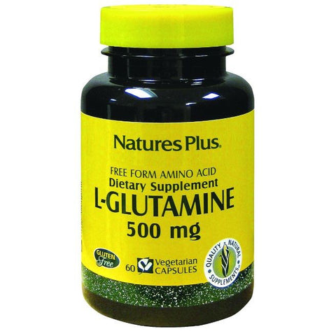 Comprar online L GLUTAMINA 60 Caps 500 mg de NATURES PLUS. Imagen 1